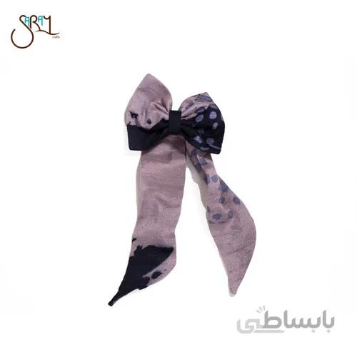 گیره سر پاپیونی با پارچه باتیک مدل 2013