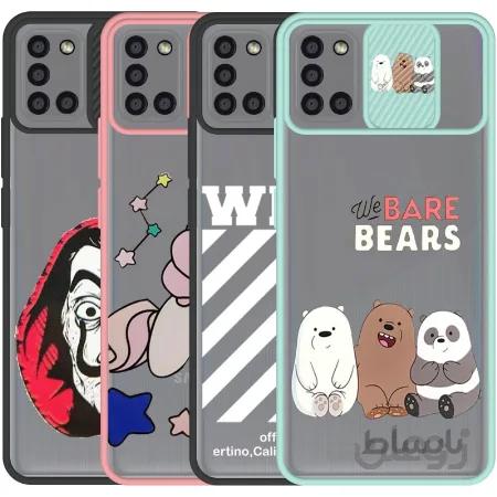 قاب طرحدار دخترانه و پسرانه مناسب برای گوشی Samsung Galaxy A21S مدل ماکرو شیلد محافظ لنزدار فانتزی