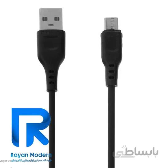 کابل تبدیل USB به microUSB دن‌من مدل D01V طول ۱ متر