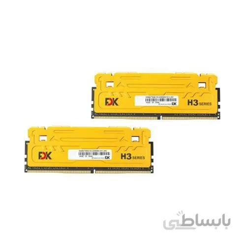 Desktop Ram FDK H3 16GB(2x8GB) DDR4 3200MHz CL16 ا رم کامپیوتر فدک H3 ظرفیت 16 گیگابایت دوکاناله فرکانس 3200 مگاهرتز