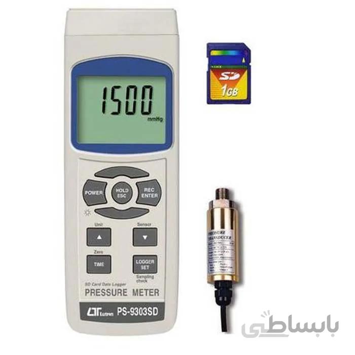 فشارسنج لوترون مدل LUTRON PS-9303SD ا PRESSURE METER LUTRON PS-9303SD