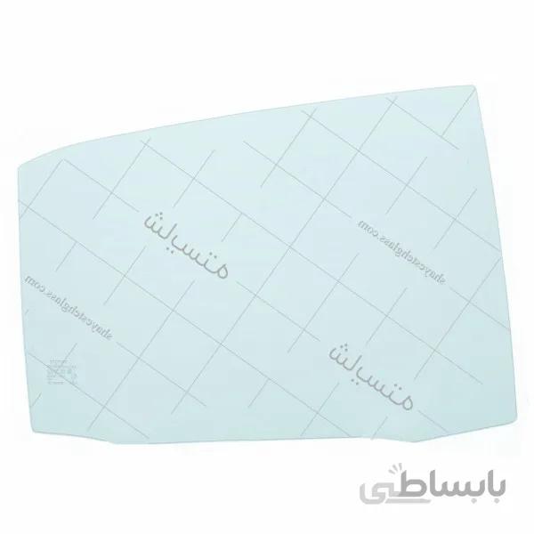 شیشه درب عقب راست تویوتا یاریس 2008 4 درب