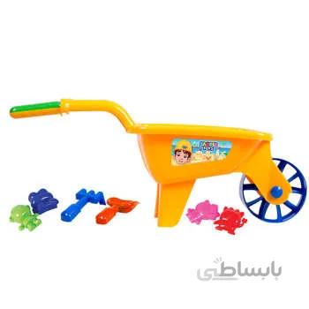 فرقون شن بازی زرین تویز مدل Wheelbarrows E2 ا Zarrin Toys Wheelbarrows E2 Doll House
