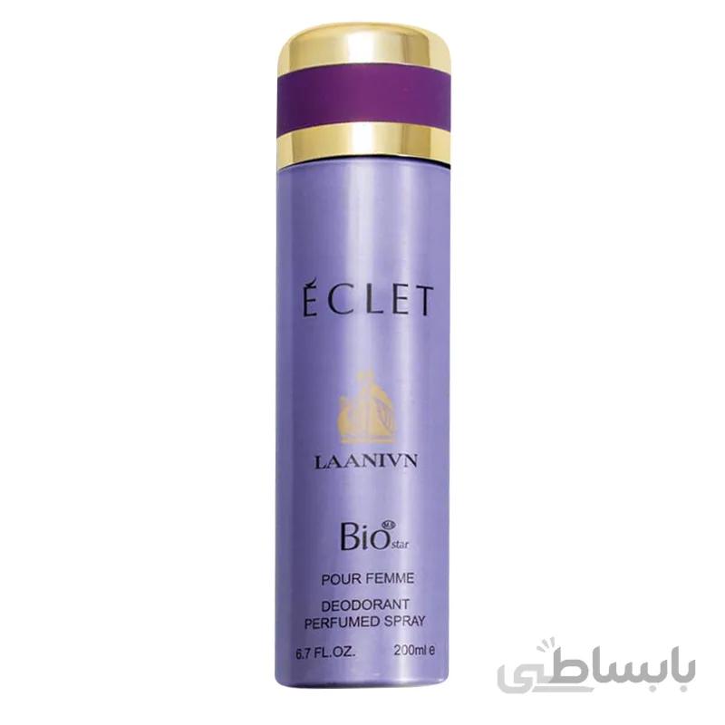 اسپری زنانه بیو استار (Bio Star) مدل اکلت (Eclat) حجم 200 میل