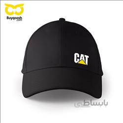 کلاه کتان مشکی cat