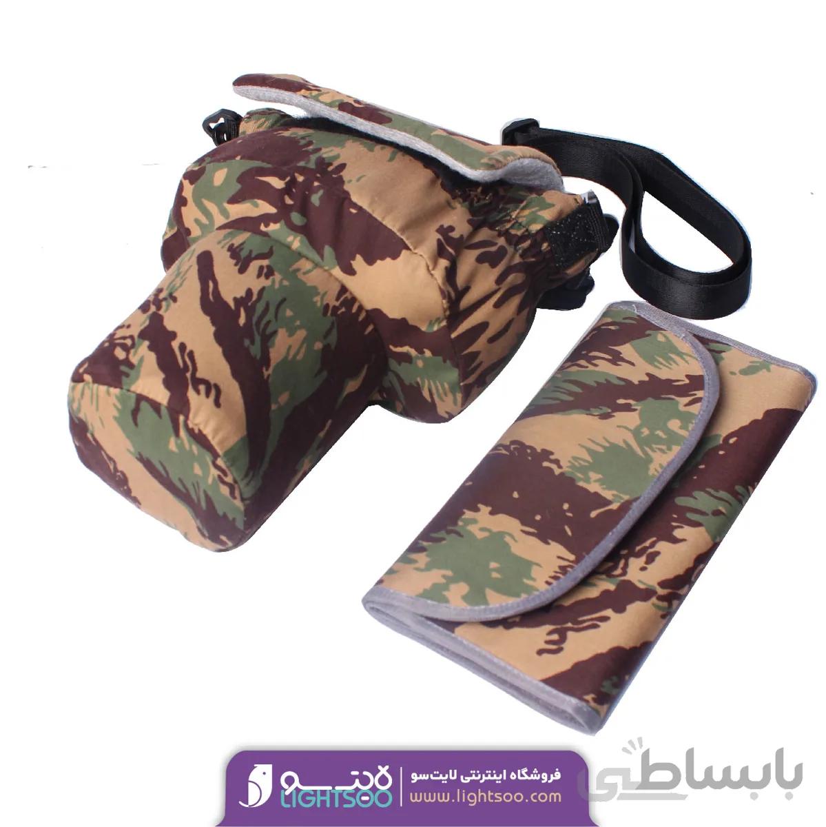 ست کیف دوشی همراه کیف لوازم جانبی دوربین طرح (کاماندو)
