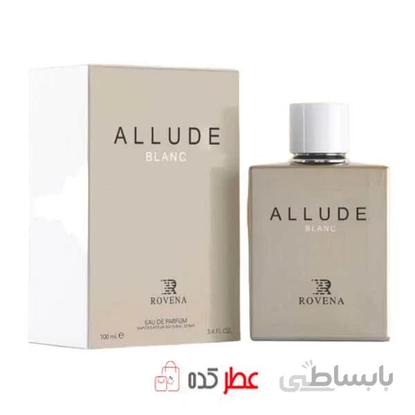 ادکلن مردانه روونا Rovena Allude Blanc حجم 100 میل "شنل الور ادیشن بلانچ"
