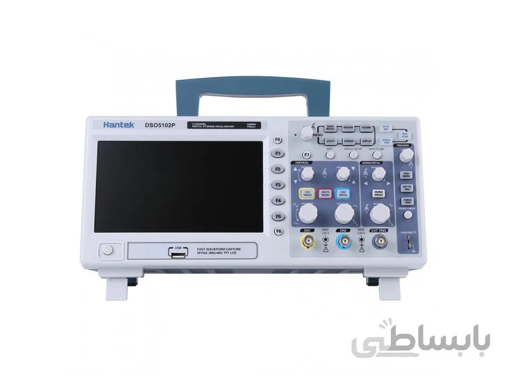 اسیلوسکوپ دیجیتال دو کانال HANTEK DSO5102P