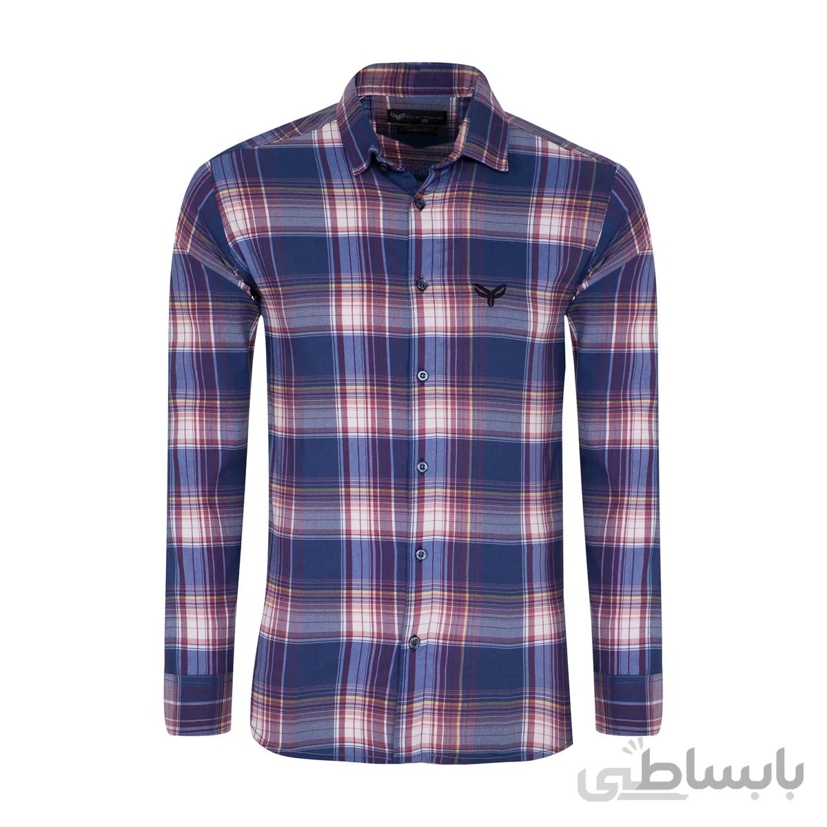 پیراهن مردانه پیکی پوش کد M02498 - L