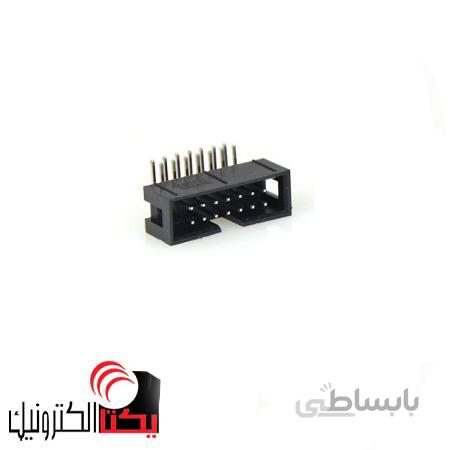 باکس هدر 14پین نری رایت انگل 2.54میلیمتر