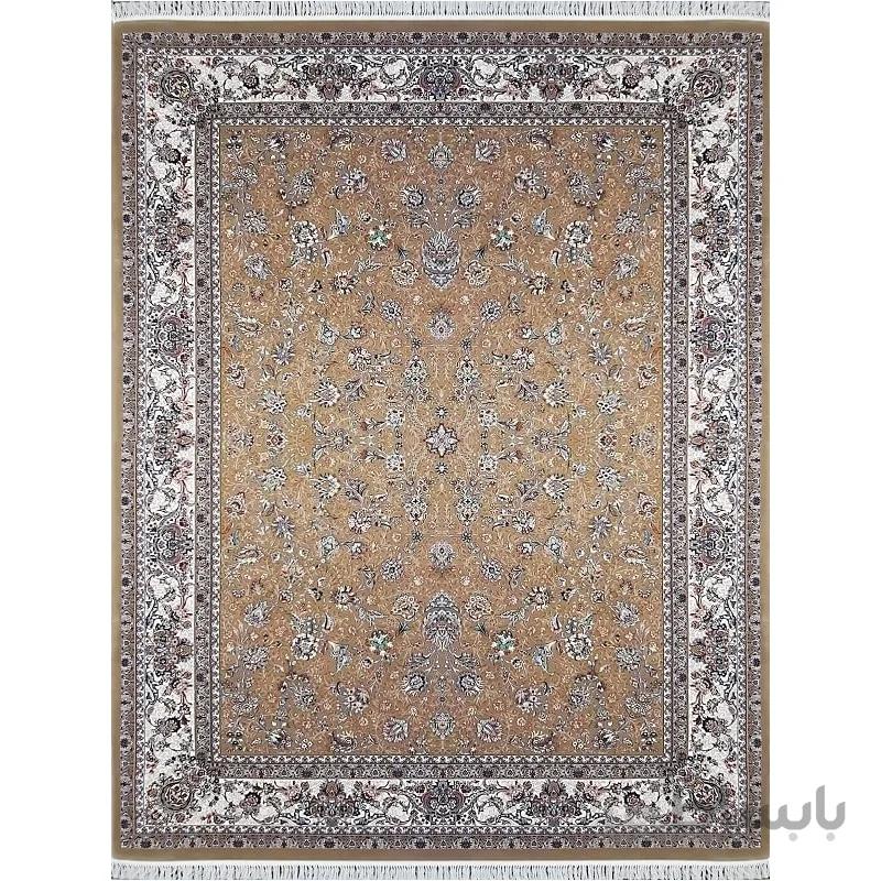 فرش زمرد مشهد طرح 25041 گردویی