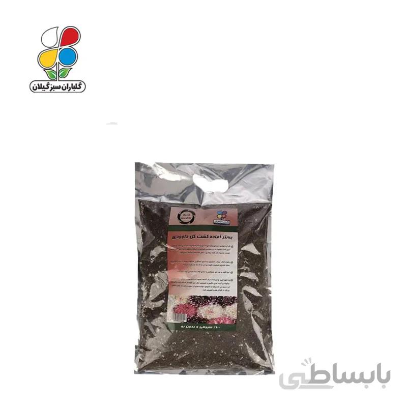بستر آماده کشت داوودی بسته 2 کیلوگرمی مدل GPS1 ( بسته 36 عددی )