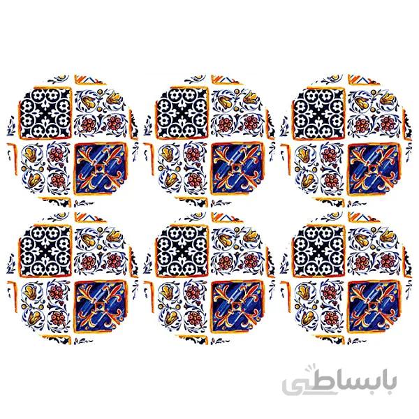 زیرلیوانی رنس کد C2-42080 بسته ۶ عددی