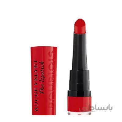رژلب ولوت استیکی مات ۰۸ بورژوا / Bourjois Rouge Velvet The lipstick