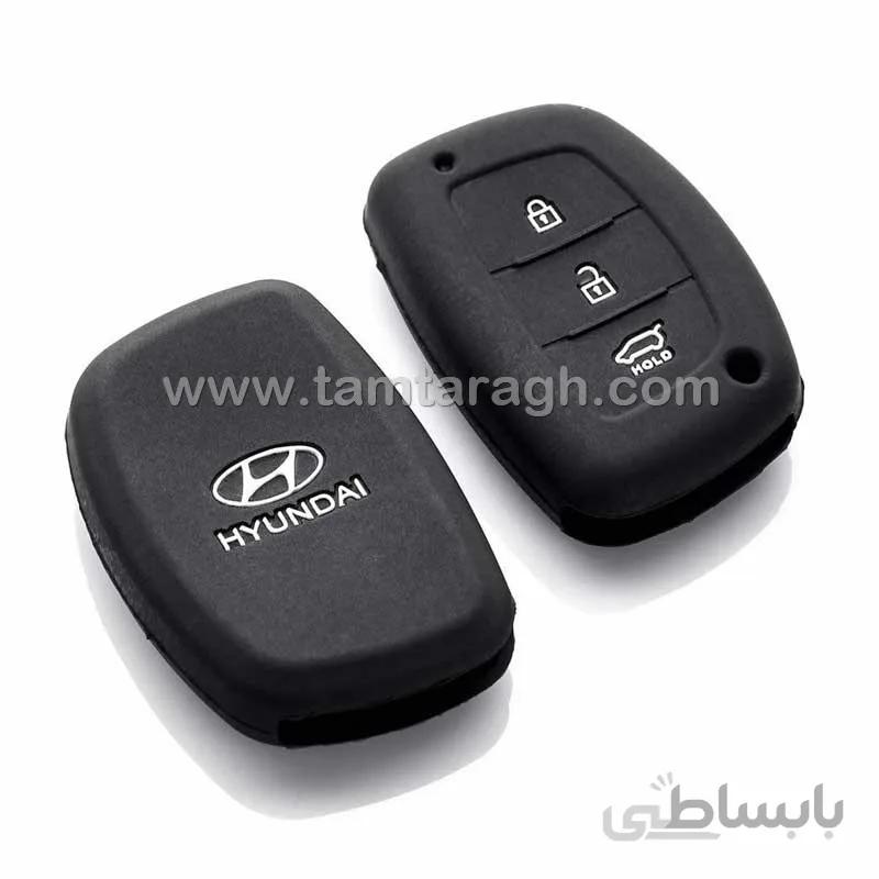 کاور ژله ای ریموت هیوندای سانتافه سه دکمه