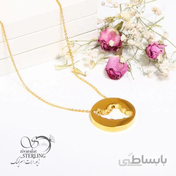 گردنبند زنانه طرح طلا کد 181400