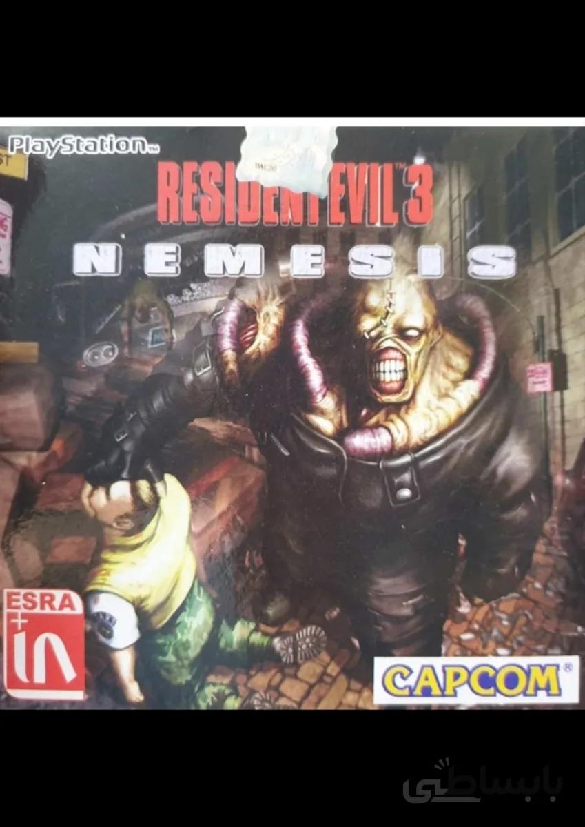 بازیRESIDENT EVIL 3 برای پلی استیشن ps1