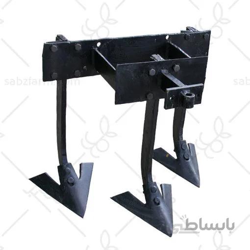 گاو آهن سه ردیفه کلتیواتور (پا غازی)