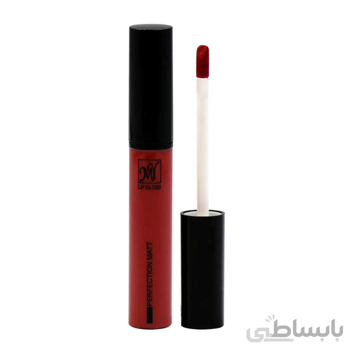 رژلب مایع مات پرفکشن مت بلک دیاموند مای ا My black diamond perfection matt lip gloss