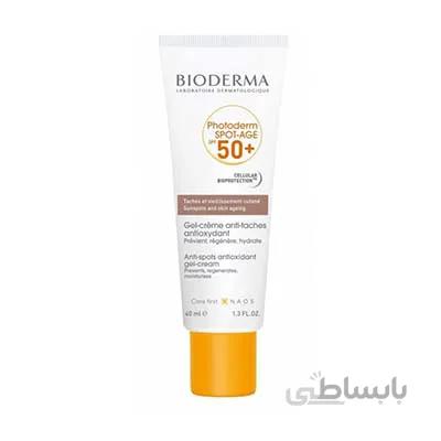 ضد آفتاب فوتو درم اسپات ایج بایودرما / Bioderma Photoderm Spot_Age Gel_Cream