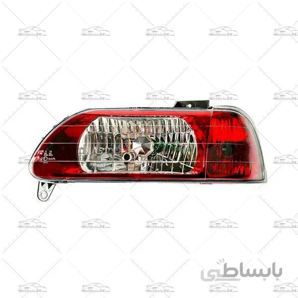 چراغ جلو اسپرت پراید طرح کروم آلبالویی