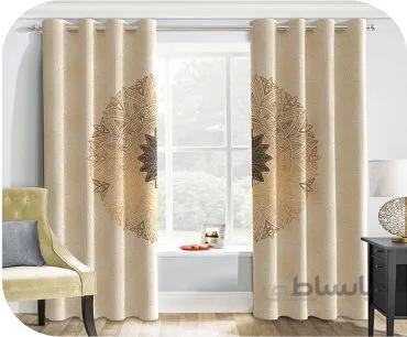 پرده چاپی طرحدار کد 499500