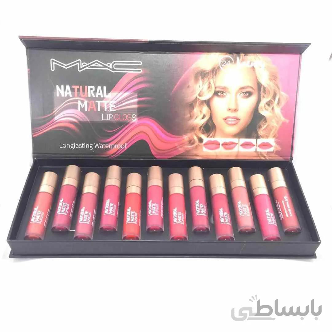 رژلب مایع مات مک پک 12عددی