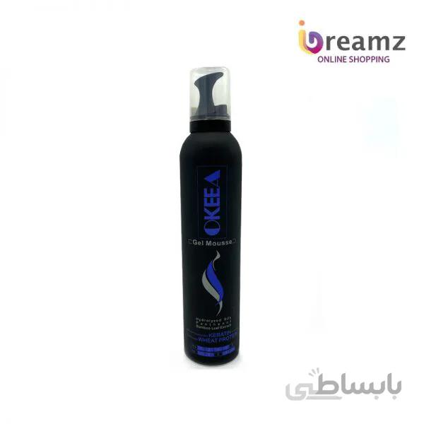 ژل موس اکیا مدل حالت دهنده موهای صاف حجم 300 میلی لیتر