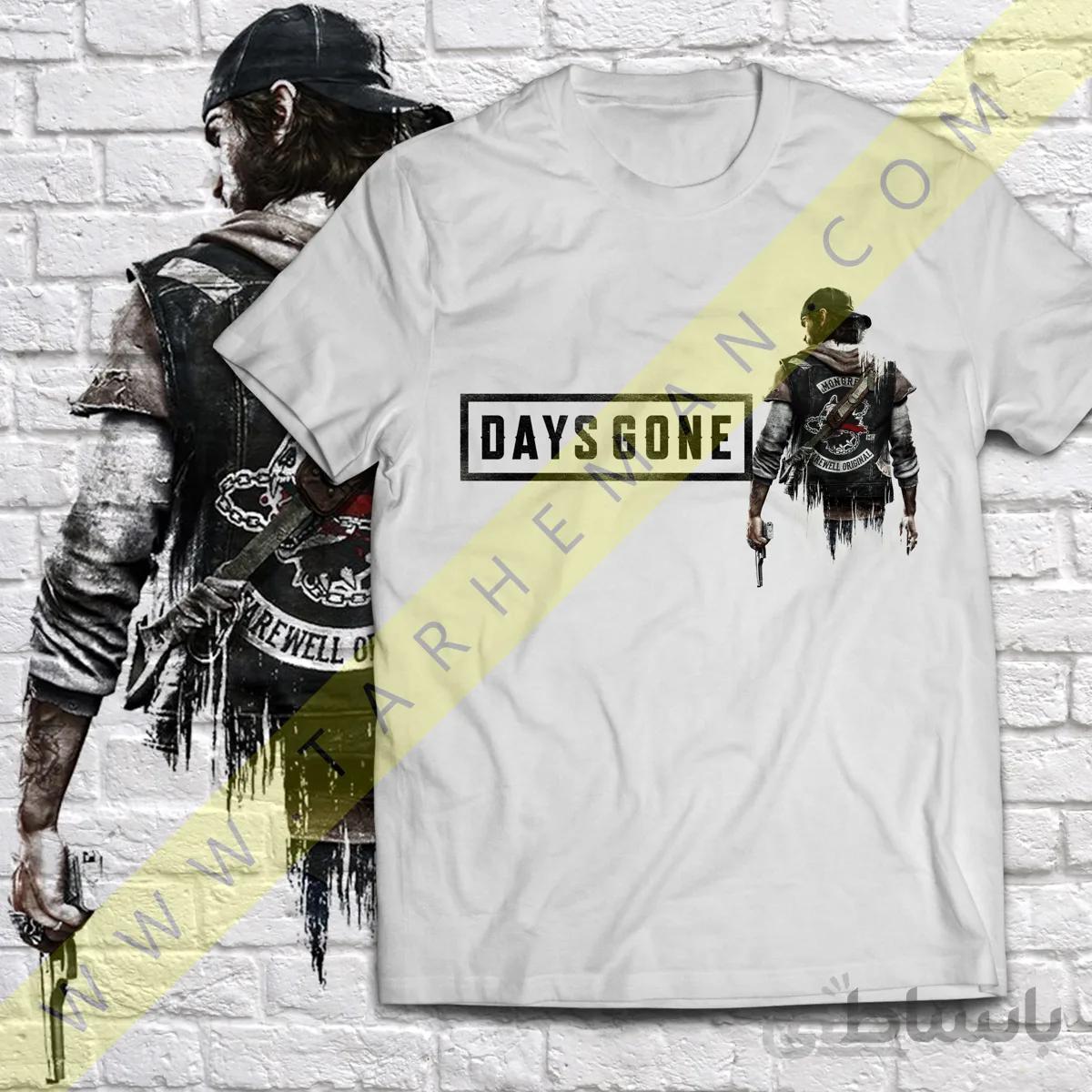 تیشرت از بازی زیبای دیز گان برای گیمر های پلی استیشن-DAYS GONE-PS4 GAMERS