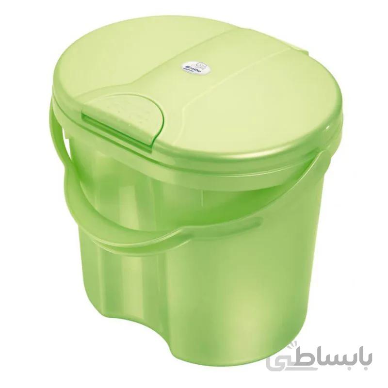 سطل اتاق کودک روتو Rotho رنگ سبز صدفی