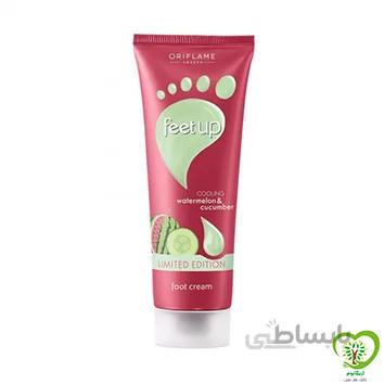 کرم پا خنک کننده هندوانه و خیار فیت آپ Feet Up اوریفلیم 39523 (75 میل)