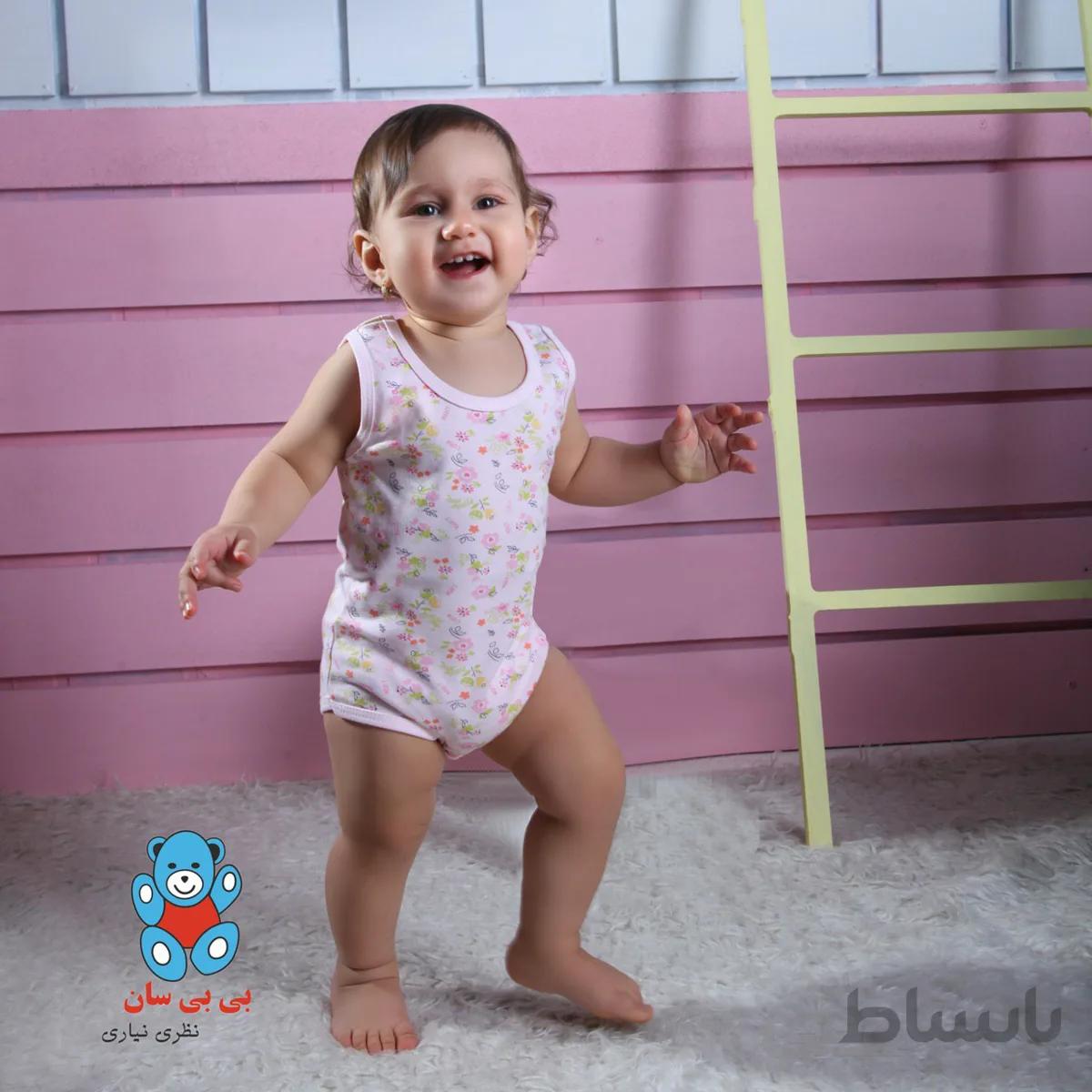 زیردکمه رکابی نوزادی بی بی سان طرح کیانا