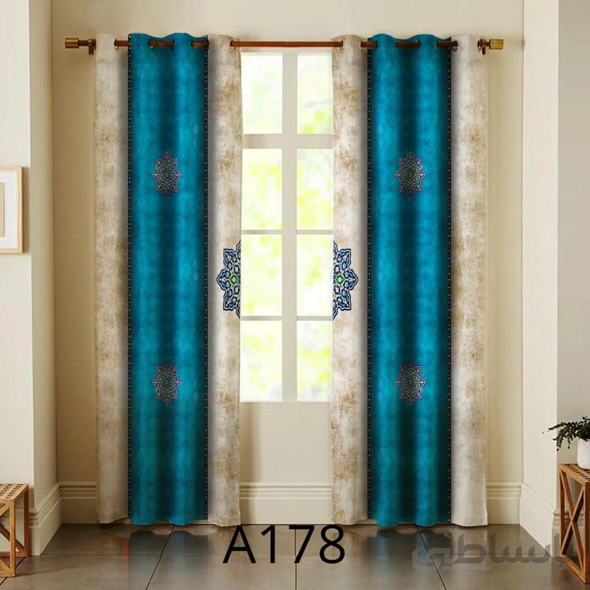 پرده چاپی طرح سنتی کد A178
