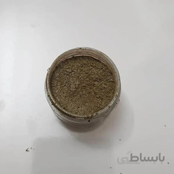 رنگ پودری صدفی زیتونی