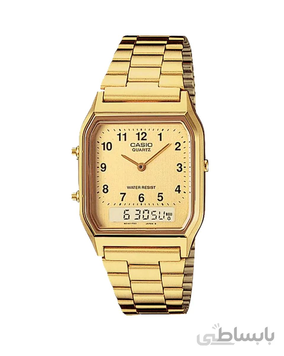 ساعت مچی عقربه ای زنانه کاسیو مدل AQ-230GA-9BMQ ا casio AQ-230GA-9BMQ watch