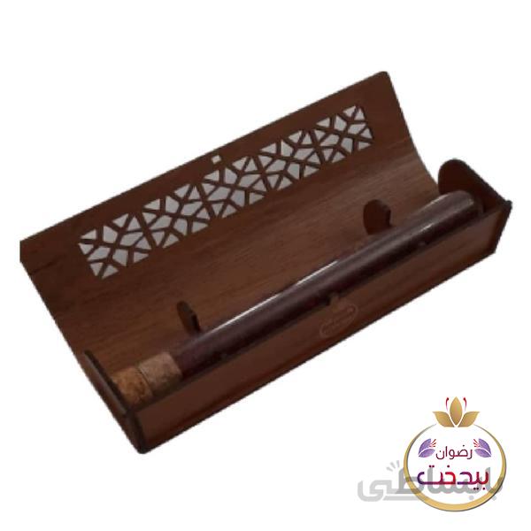 زعفران سرگل ممتاز 6گرم جعبه MDF با شیشه لوله ایی