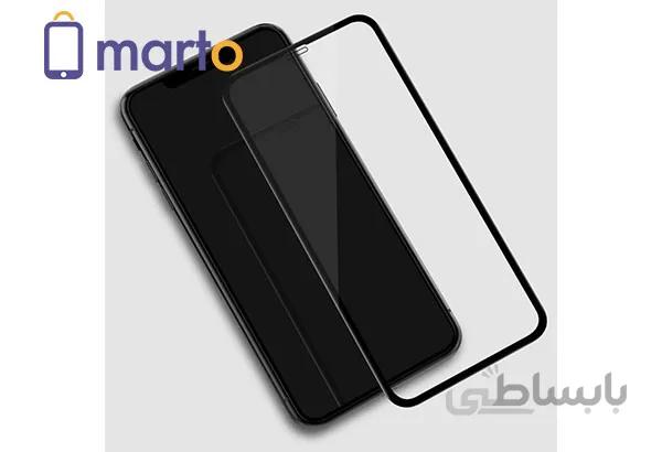 محافظ صفحه نمايش شيشه اي نيلکين مدل 3D CP+ Max مناسب براي گوشي اپل iPhone XR ا Nillkin 3D CP+ Max glass screen protector for Apple iPhone XR