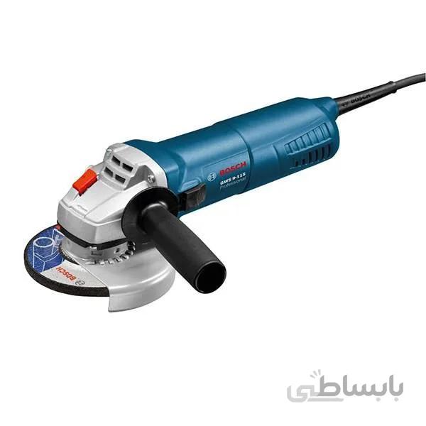 مینی فرز 900 وات بوش مدل GWS 9-115 ا GWS 9-115 کد 256423