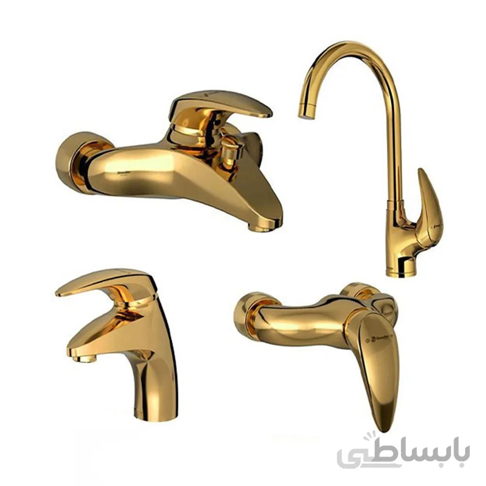 ست شیرآلات سنیور کروم شودر ا Sinior Chrome Set
