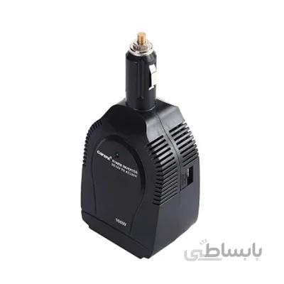 اینورتر شبه سینوسی فندکی 100 وات برند CARSPA مدل CAR1001U-122