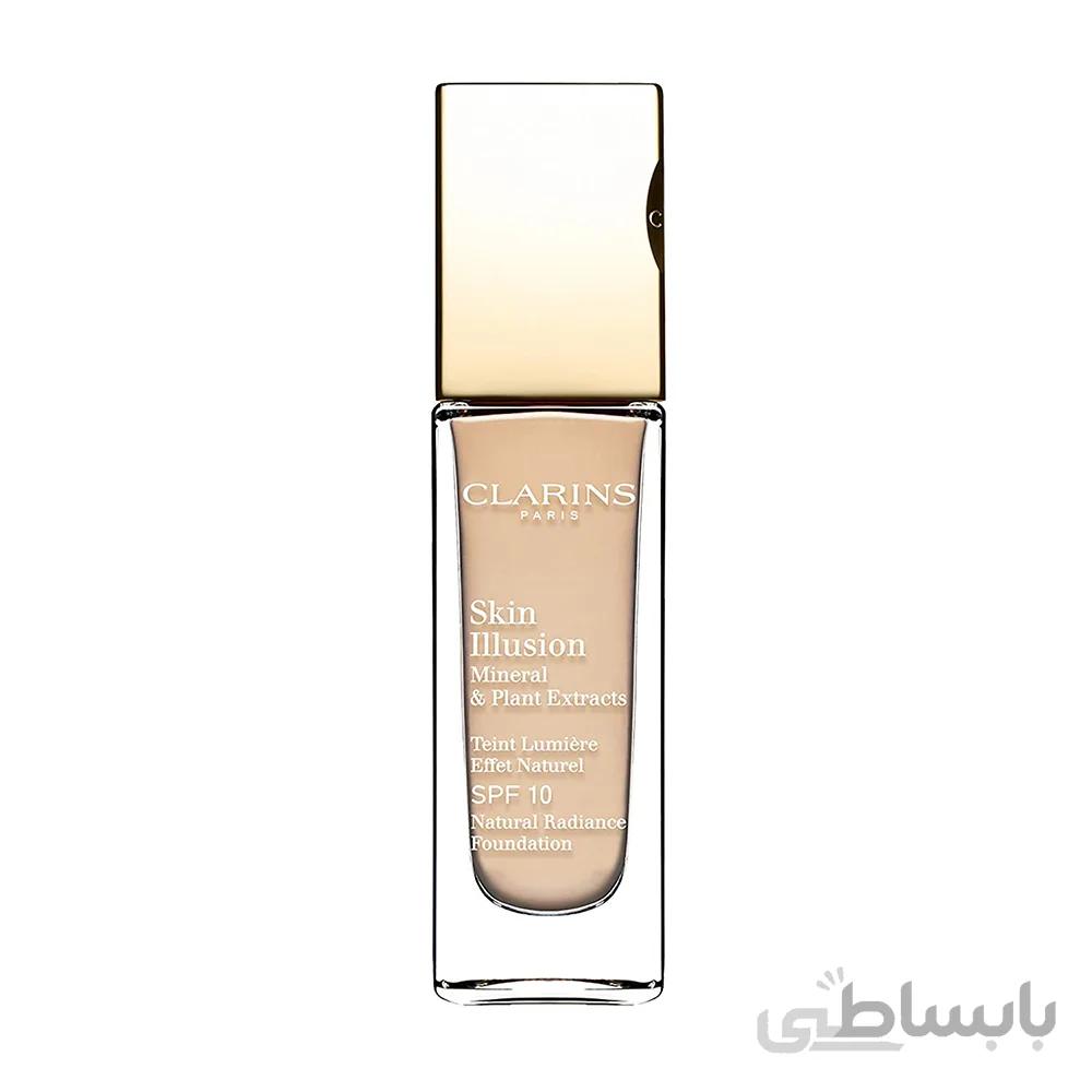 کرم پودر کلارینس clarins skin illusion