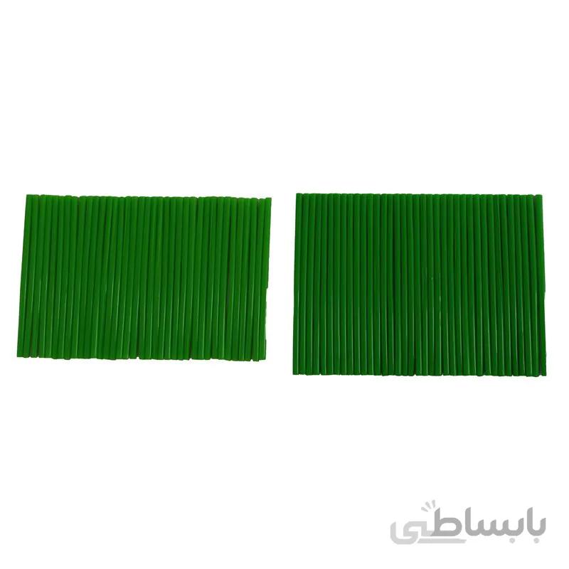 روکش سیم پره موتور سیکلت سبز بسته 74عددی