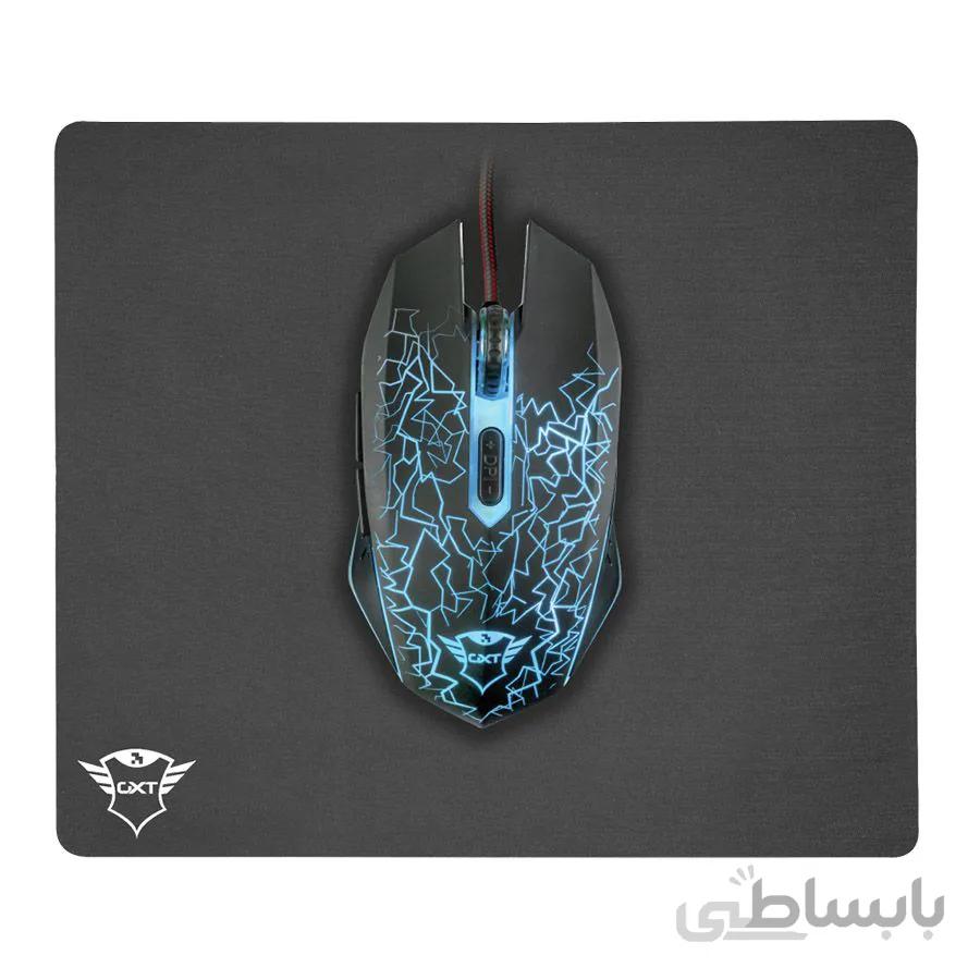 ماوس و ماوس پد تراست GXT 783 Izza ا Trust GXT 783 Izza