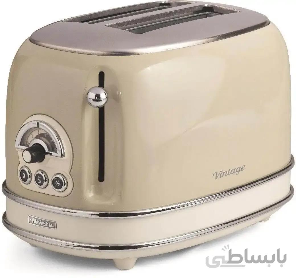 توستر آریته ایتالیا Ariete Vintage 00C0155 beige 00C015513AR0