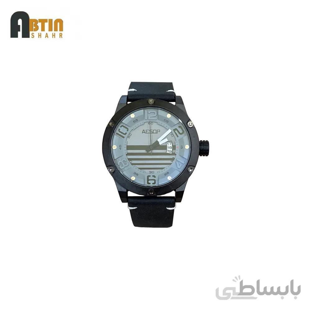 ساعت مچی عقربه ای مردانه Aesop کد ۱۰۱۱G