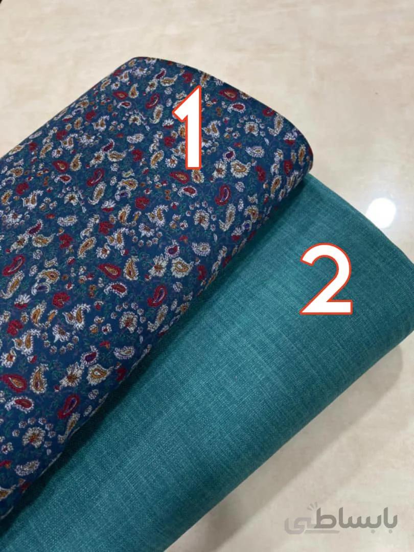 پوپلین کنف/نخی گلدار
