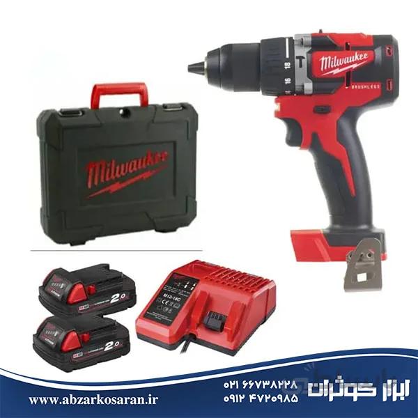 دریل شارژی Milwaukee مدل M18CBLPD-202