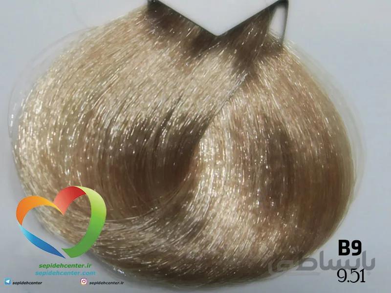 رنگ موی ترام کالر traum color بلوند بژ روشن B9 – 9.51