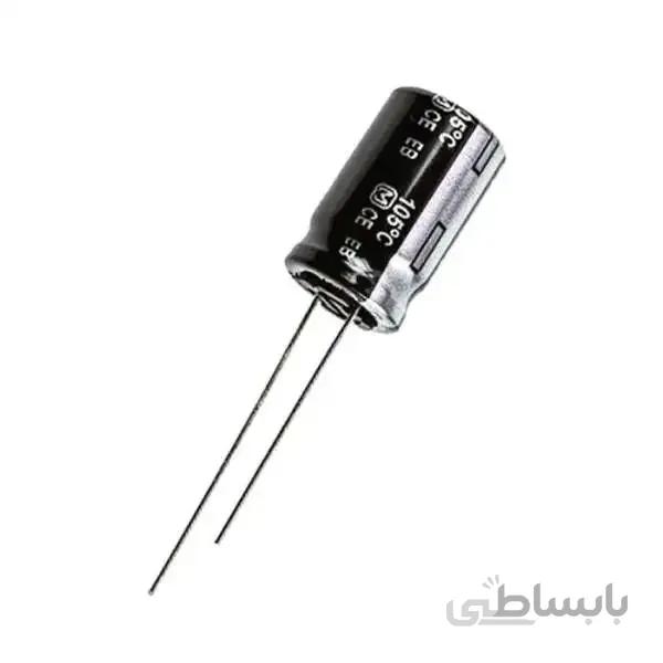 خازن 220 میکروفاراد 10 ولت