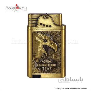 فندک کپکس دو شعله طرح هارلی دیویدسون